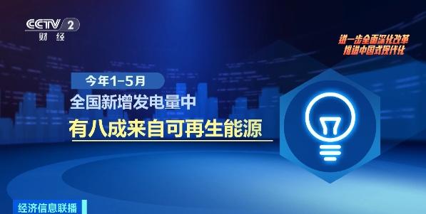 全国新增发电量八成来自可再生能源！我国可再生能源发电占比创新高